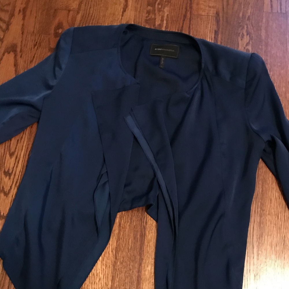 BCBG Shawl blazer